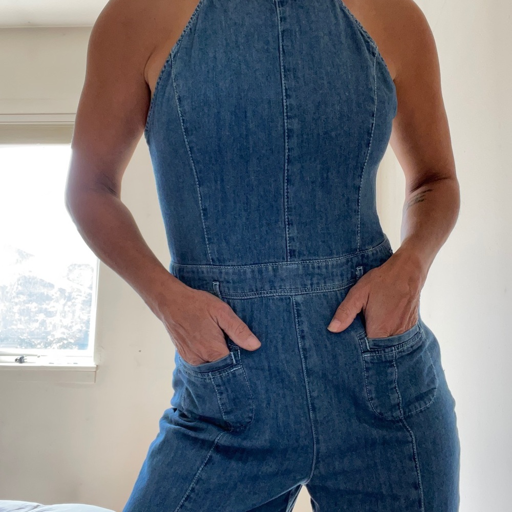 Anthropologie Pilcro Letterpress Femme Jumpsuit 8